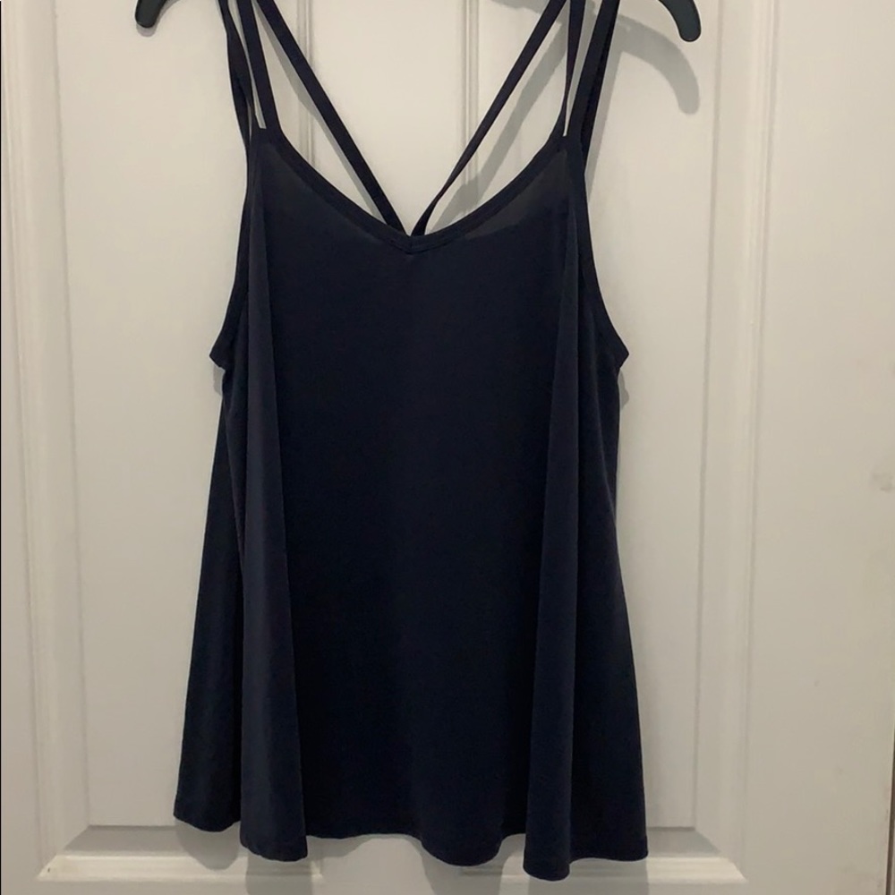 Strapped tank top